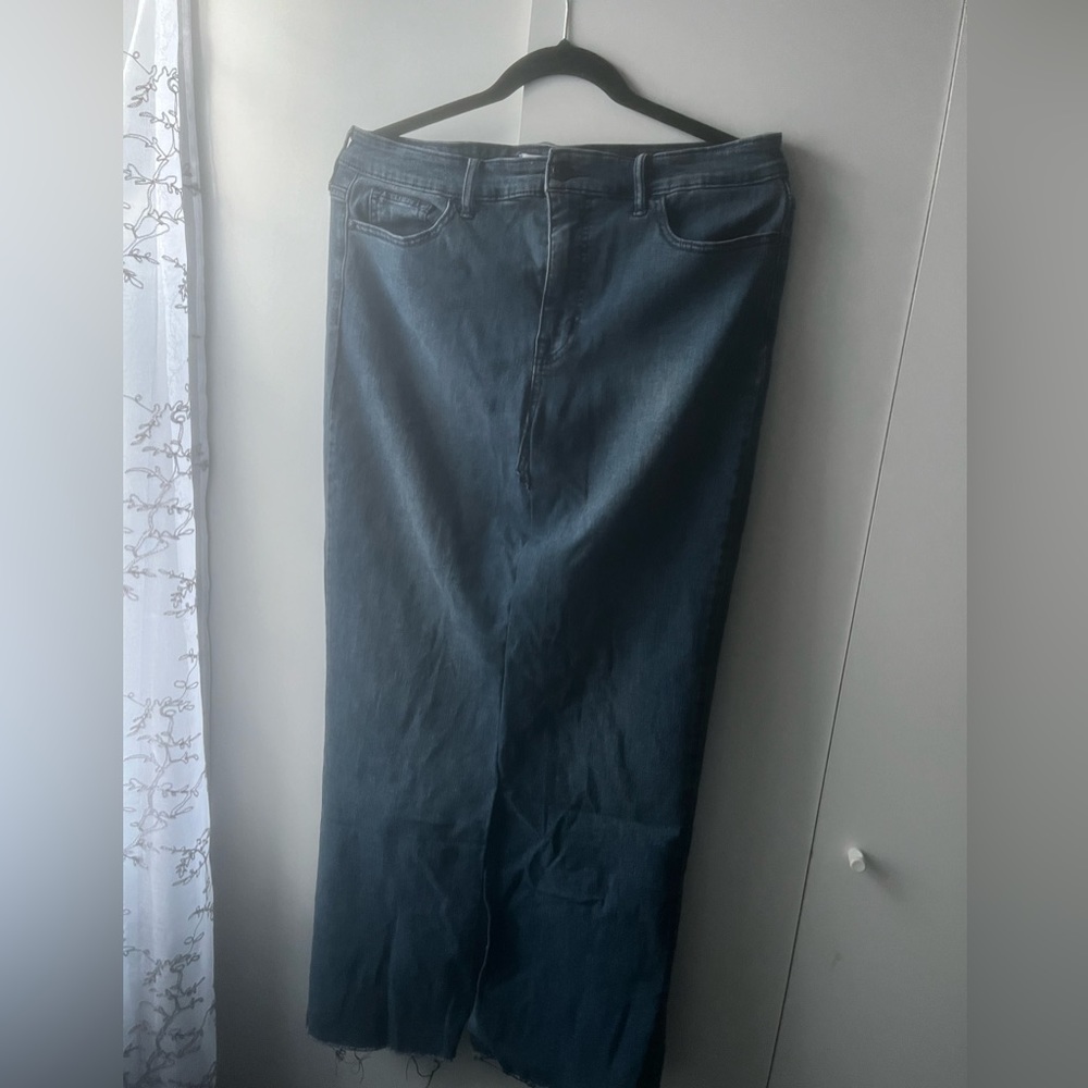 Hand made denim skirt